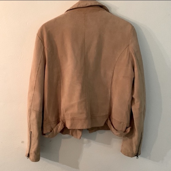 ASOS Suede Biker Jacket - Picture 5 of 8